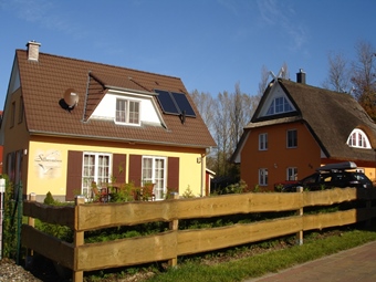 Das Ferienhaus Silbermöwe im Ostseepark Glowe
