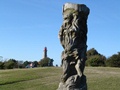 Holzfigur bei Kap Arkona