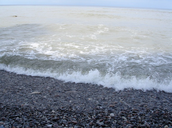 Kreideküste - Steinstrand