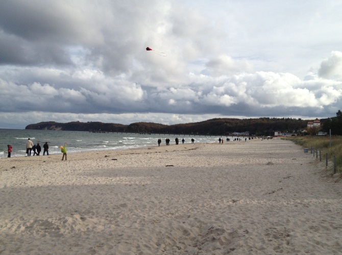 Binz - Blickrichtung Granitz